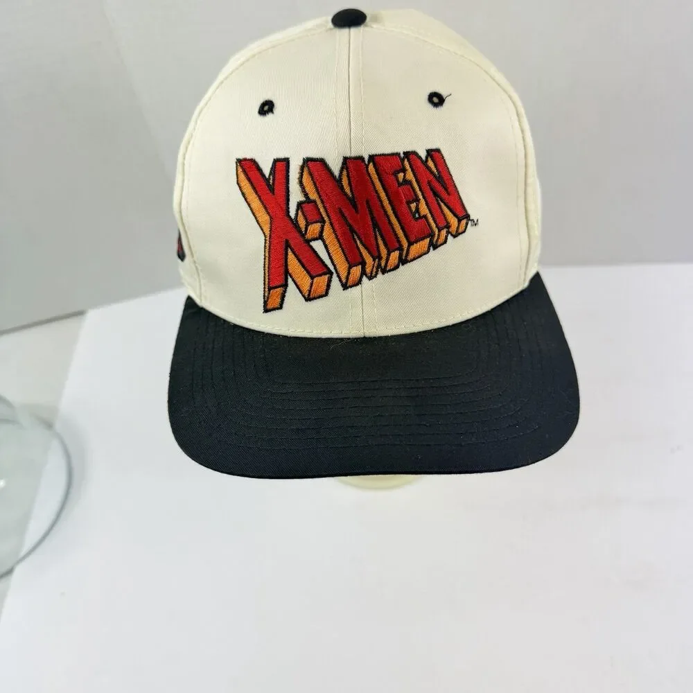 Vintage 1993 Marvel Comics X-Men Hat Snapback Blockhead American Needle Headwear